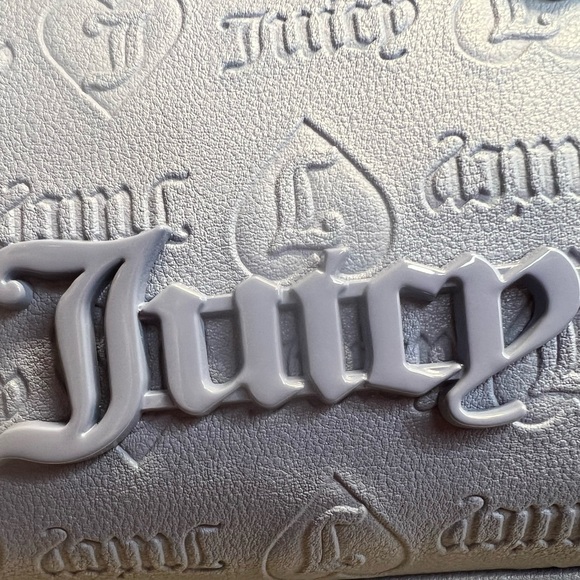 Juicy Couture Los Angeles NWT Slate Blue Semi Charmed Satchel Crossbody Bag (55) - Picture 7 of 9